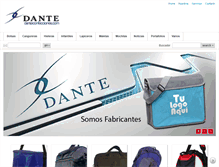 Tablet Screenshot of danteconfecciones.com